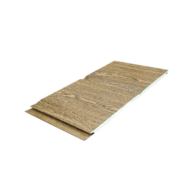 Wood Texture 16mm Customizable Metal Decorative Polyurethane Wall Panels for Wall Decoration Building Materials