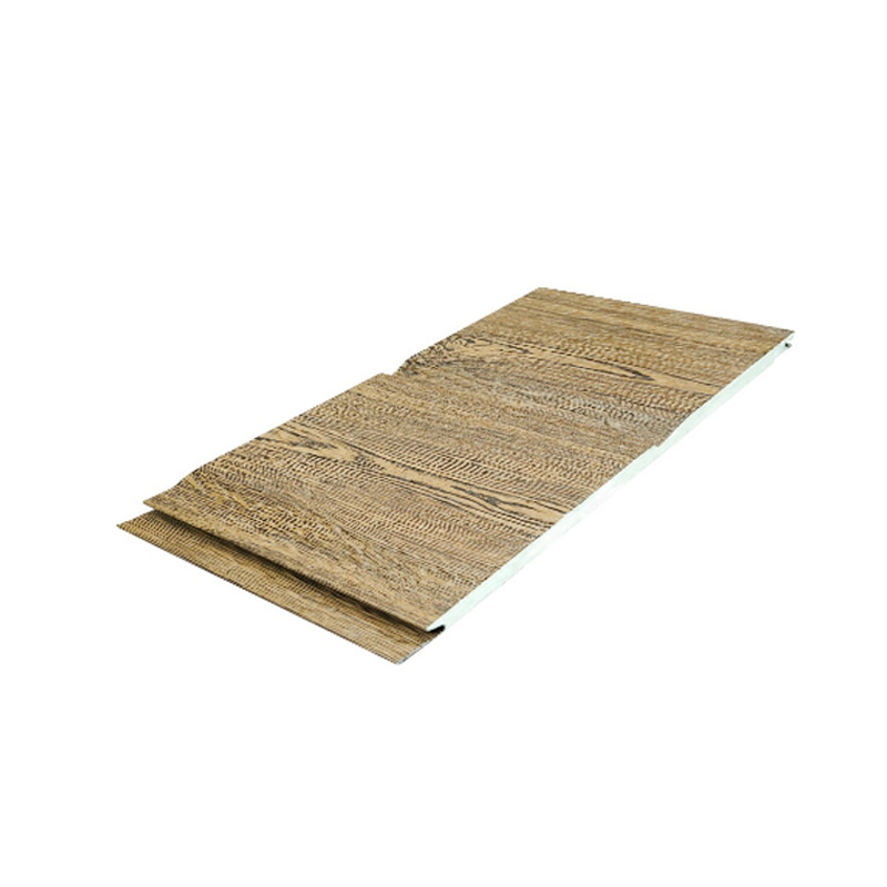 Wood Texture 16mm Customizable Metal Decorative Polyurethane Wall Panels for Wall Decoration Building Materials