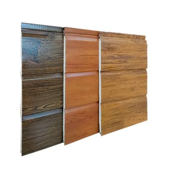 Wood Texture Fashionable Metal Carved Board for Office and Shop Interiors Exterior Wall Panels