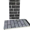 Brick Texture Metal Carved Panel Exterior Siding Board