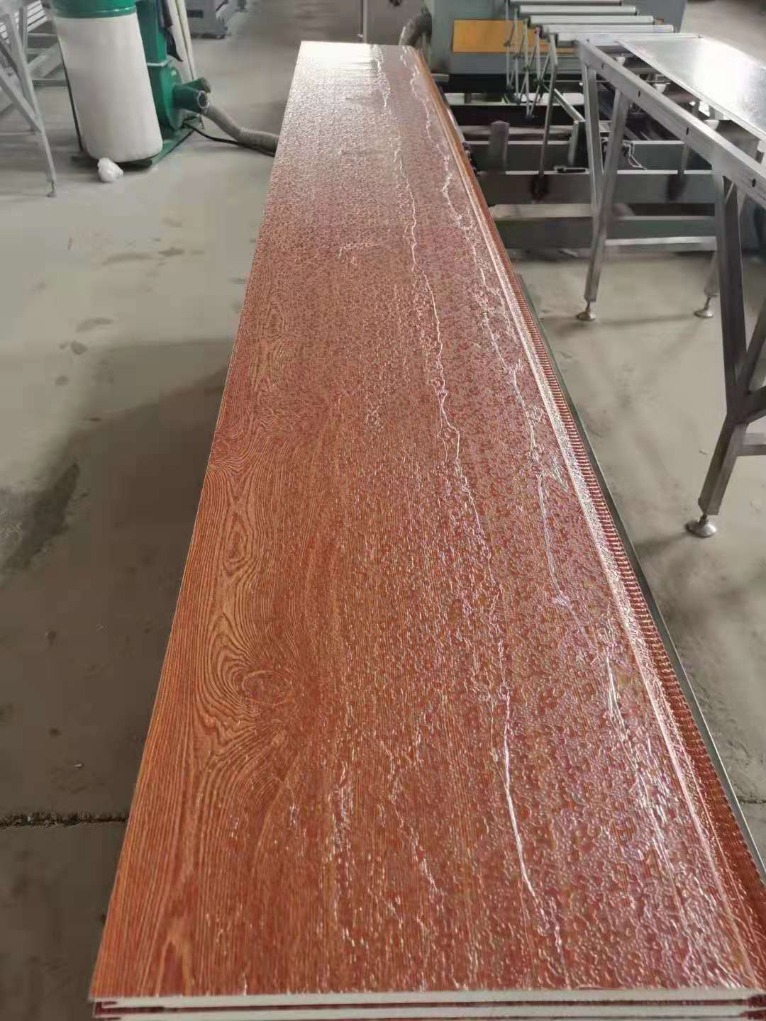 Soft Coating Texture Metal Carved Siding Wall Steel Structure Board