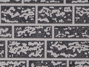 Brick Texture Easy Installation Polyurethane Composite Panel for Villas System Panel