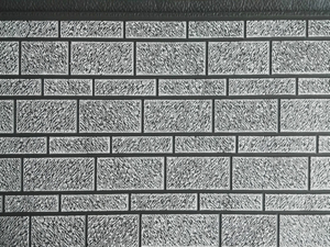 Brick Texture Easy Installation Elegant Exterior Siding and Roof Applications Metal Carved Board