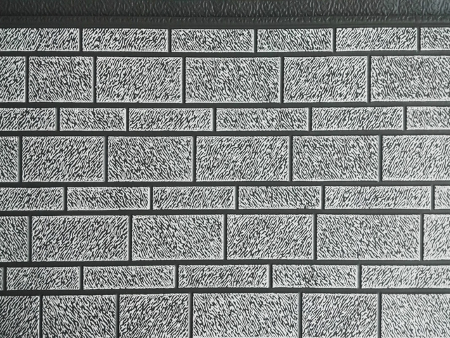 Brick Texture Easy Installation Elegant Exterior Siding and Roof Applications Metal Carved Board