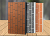Brick Texture Easy Installation Elegant Exterior Siding and Roof Applications Metal Carved Board