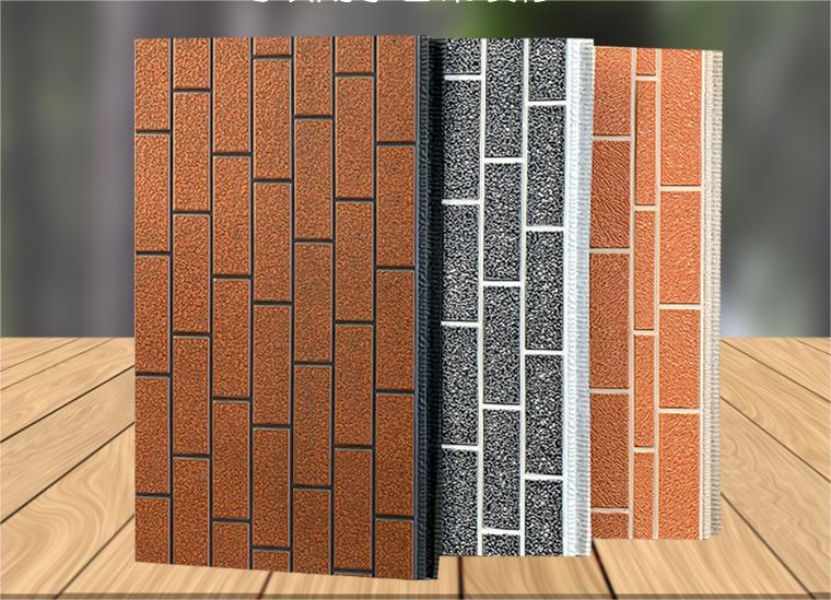 Brick Texture Easy Installation Elegant Exterior Siding and Roof Applications Metal Carved Board