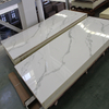 Marble Texture Customizable Fireproof Spc Wall Panels for Safe Bathroom Spaces