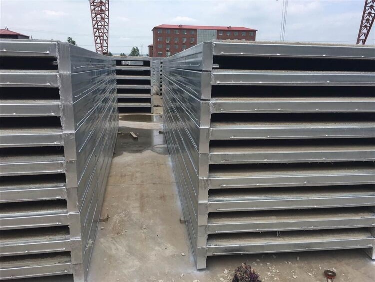 Prefabricated steel frame - Explosion-proof pressure relief plate