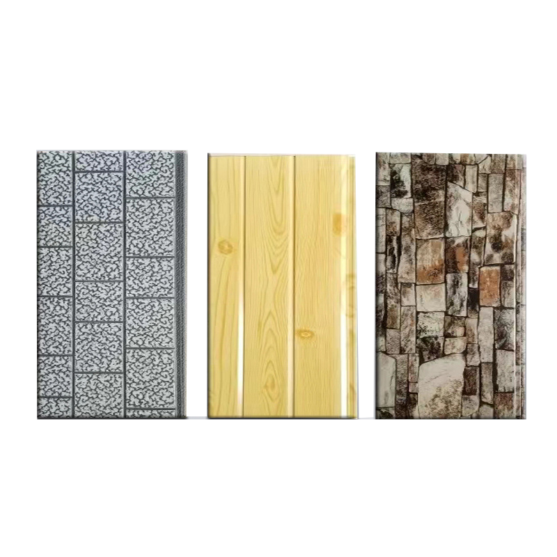 Metallic Insulated Wall Panel with Polyurethane Composite for Modern Homes