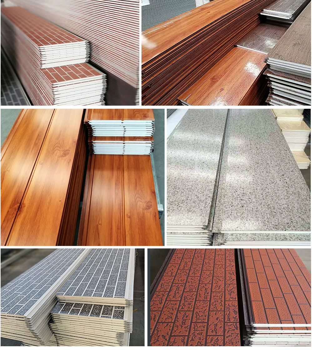 Wood Texture Exterior Facade Insulation Board Durable Insulation Panels