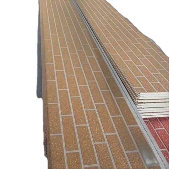 Brick Texture Polyurethane Roof Panel for Contemporary Home and Office Projects Metal Carved Board