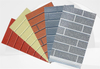 Brick Texture Steel Insulated Roof Boards for Reliable Home Office Construction Sandwich Pane