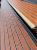 Brick Texture Easy Installation Elegant Exterior Siding and Roof Applications Metal Carved Board