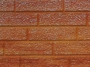 Brick Texture Sleek Insulation Roof Wall with Easy Spliced Screw Installation