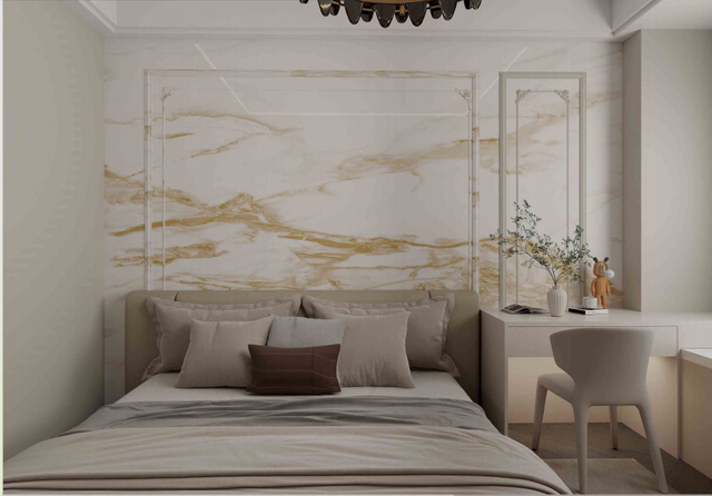 Marble Texture Waterproof UV Stone Panels for Stunning and Functional Bathroom Walls