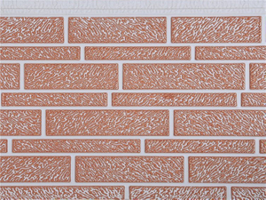 Brick Texture Polyurethane Composite Panel for Home Insulation Decorate The Exterior Wall Panels
