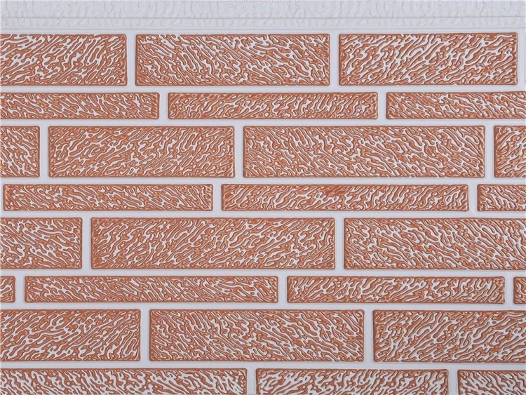 Brick Texture Polyurethane Composite Panel for Home Insulation Decorate The Exterior Wall Panels