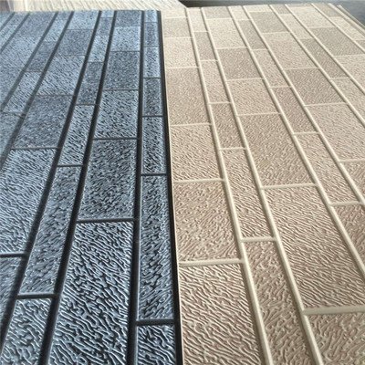 Marble Texture Polyurethane Metal Roof Insulation 