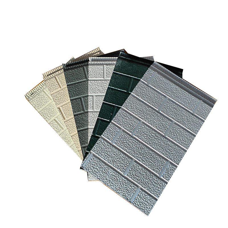 Soft Coating Texture Innovative Exterior Wall Insulation for Contemporary Villa Home Designs Roof Panel 