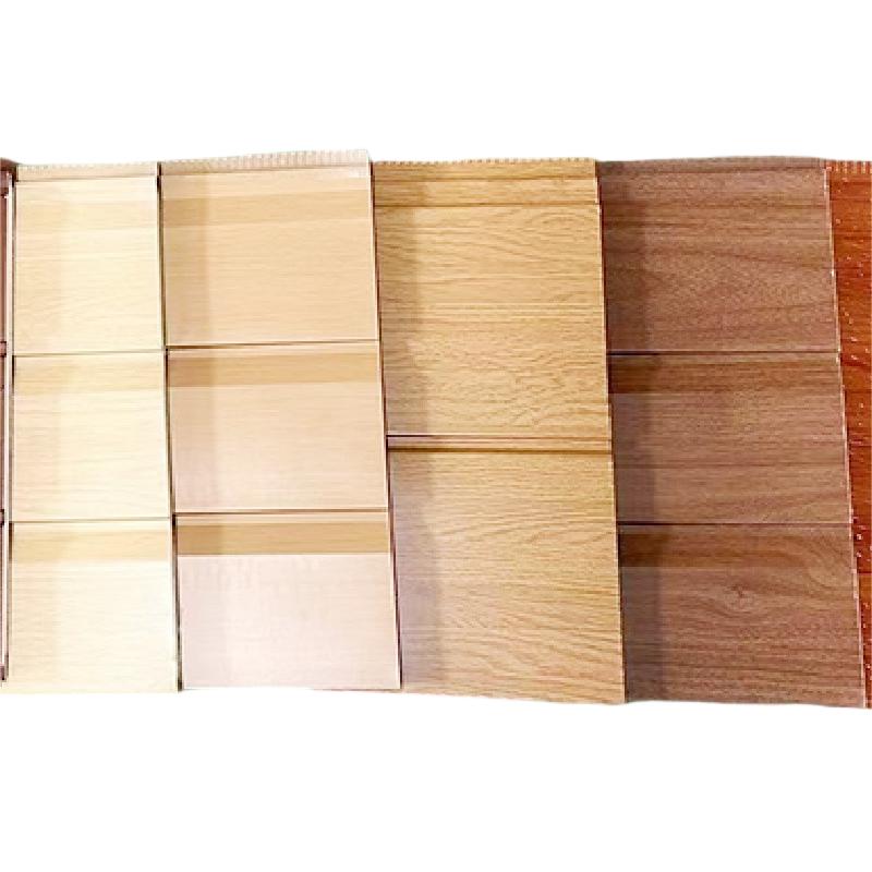 Wood Texture Fashionable Metal Carved Board for Office and Shop Interiors Exterior Wall Panels