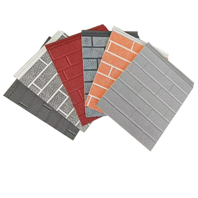 Brick Texture Metal Carved Board for Office and Warehouse Applications Insulation Board