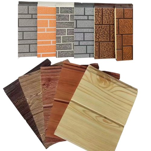  Brick Texture Fireproofing Heat Preservation Self-Build Houses Exterior Wall Reconstruction Sandwich Panel