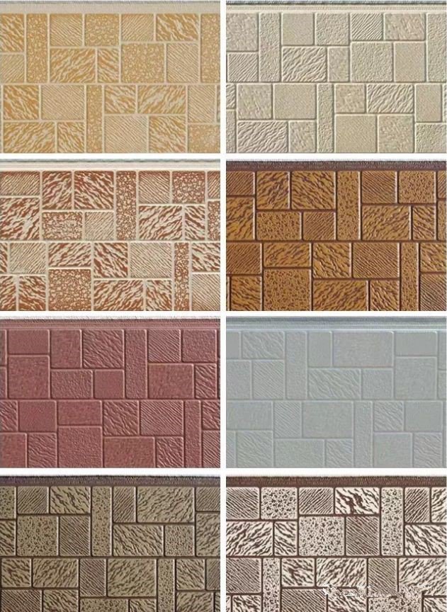 Marble Texture Polyurethane Easy Installation Exterior Wall Insulation for Your Villa Insulation Board