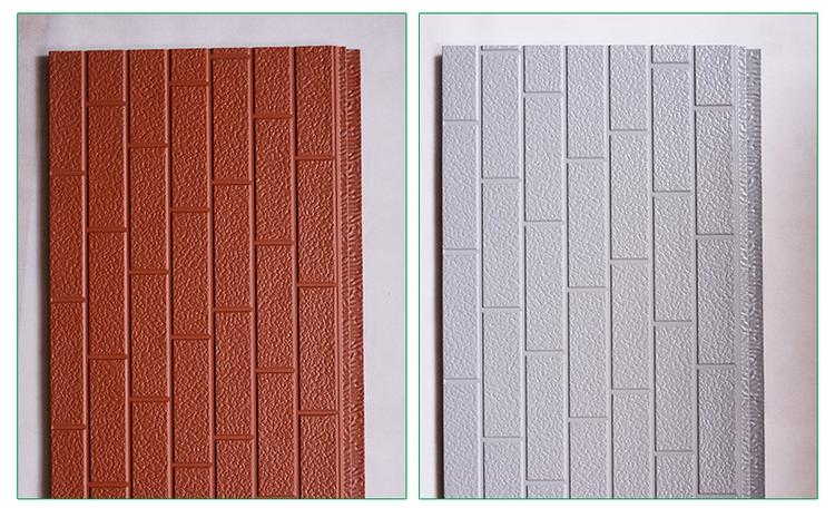Lath Texture Elegant Insulation Board for Modern Warehouse and Shop Exteriors Insulated Wall Panel