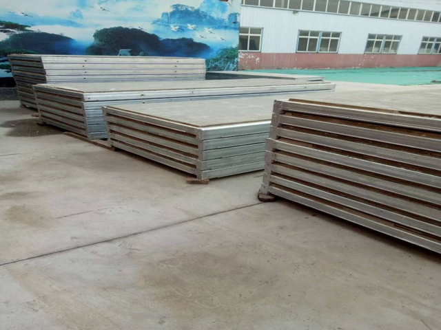 Prefabricated steel frame - Explosion-proof pressure relief plate