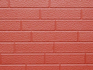 Brick Texture Polyurethane Roof Panel for Contemporary Home and Office Projects Metal Carved Board