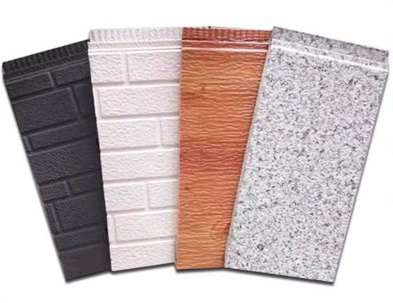  Brick Texture Fireproofing Heat Preservation Self-Build Houses Exterior Wall Reconstruction Sandwich Panel