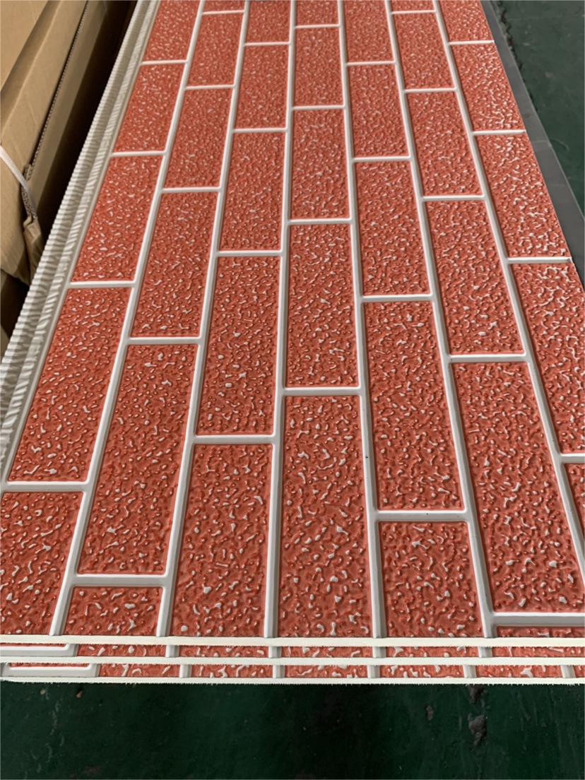 Brick Texture Versatile Roof Panel for Easy Installation in Various Settings Insulation Board