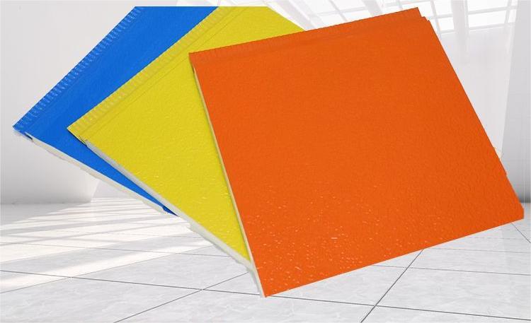 Soft Coating Texture Innovative Sandwich Panel for Contemporary Office and Shop Designs Sandwich Wall Panel