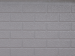 Brick Texture Steel Insulated Roof Boards for Reliable Home Office Construction Sandwich Pane