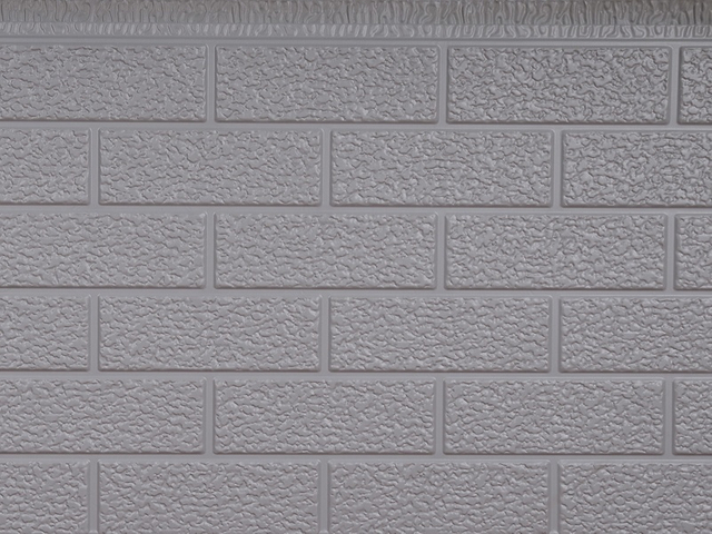 Brick Texture Steel Insulated Roof Boards for Reliable Home Office Construction Sandwich Pane