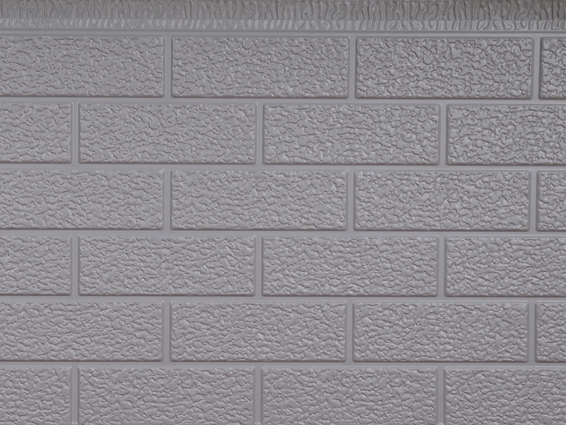 Brick Texture Steel Insulated Roof Boards for Reliable Home Office Construction Sandwich Pane