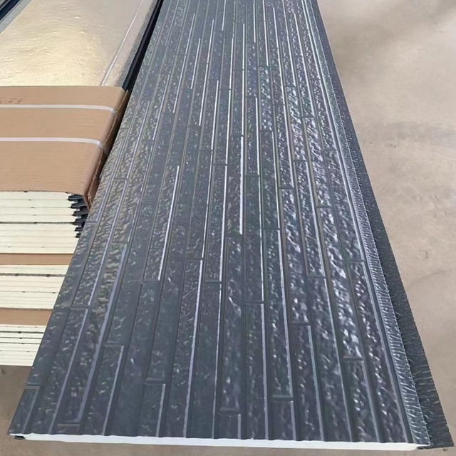 Lath Texture Composite Board for Stylish and Functional Home Spaces Steel Structure Board