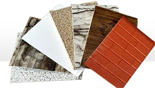 Marble Texture Polyurethane Easy Installation Exterior Wall Insulation for Your Villa Insulation Board