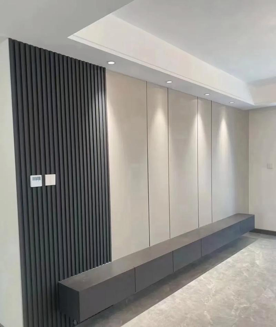 Elegant Fireproof Waterproof Mold Resistant Stylish WPC Wall Panel