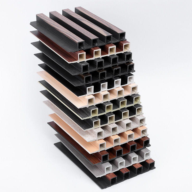 Customizable Theater Sound Absorption WPC Wall Panels with Color Variations