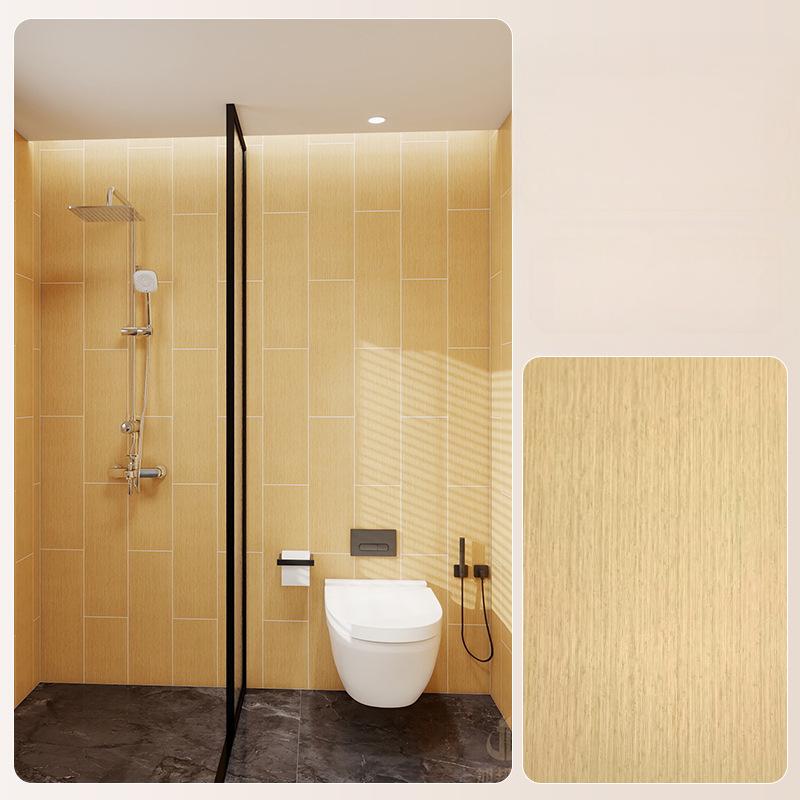 4mm Flat Texture Aquashield Spc Wall Coverings for Modern Bathroom Design 