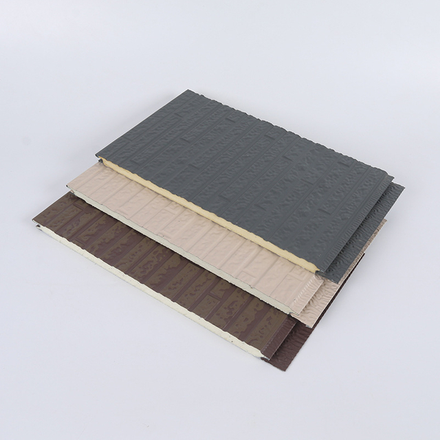 Flat Texture Premium Exterior Siding Insulation Board for Contemporary Spaces Sandwich Wall Panel
