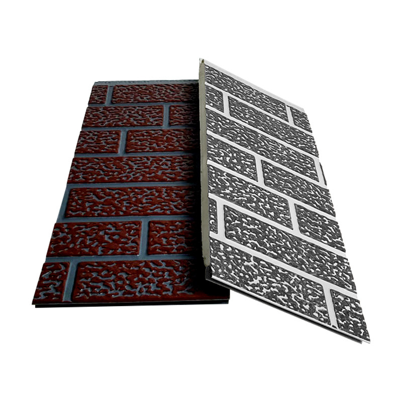 Brick Texture Reliable Composite Board for Efficient Insulation in Kiosks Metal Insulation Board