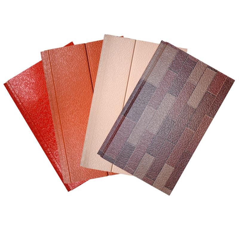 Wood Texture Composite Steel Roofing Panels to Elevate Home Office Design Insulated Wall Panel