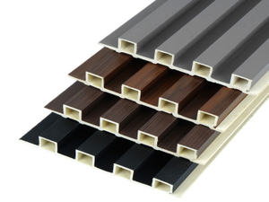 3D Plastic Hollow Board Coextrusion WPC Panel for Home Decoration