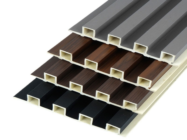 3D Plastic Hollow Board Coextrusion WPC Panel for Home Decoration