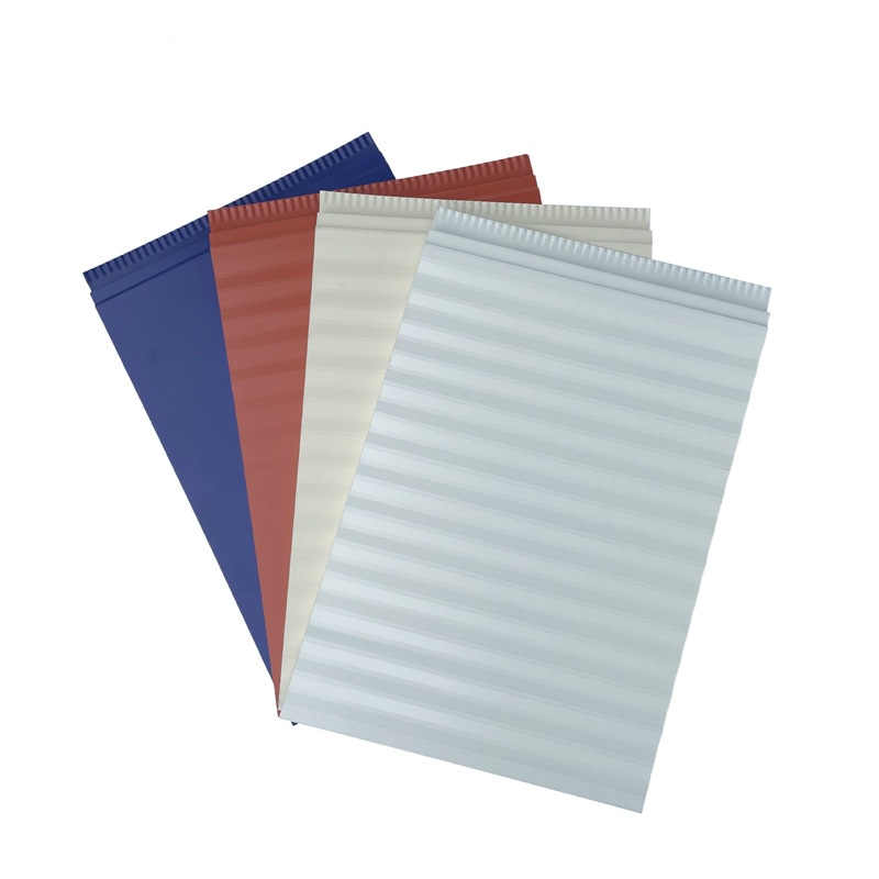 Corrugated Texture Sandwich Solutions Walling Panel with Technical Support Panel for Home Improvement