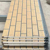 Brick Texture Metal Carved Board for Office and Warehouse Applications Insulation Board