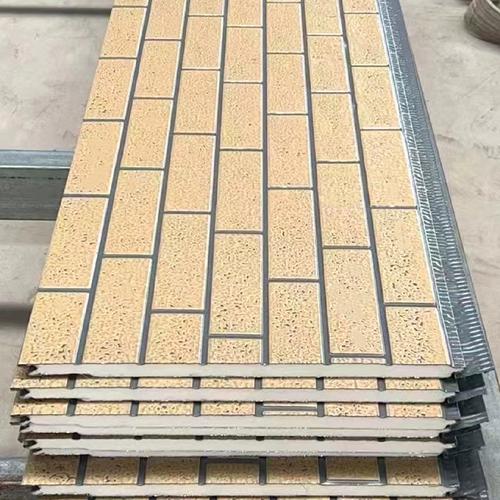 Brick Texture Metal Carved Board for Office and Warehouse Applications Insulation Board