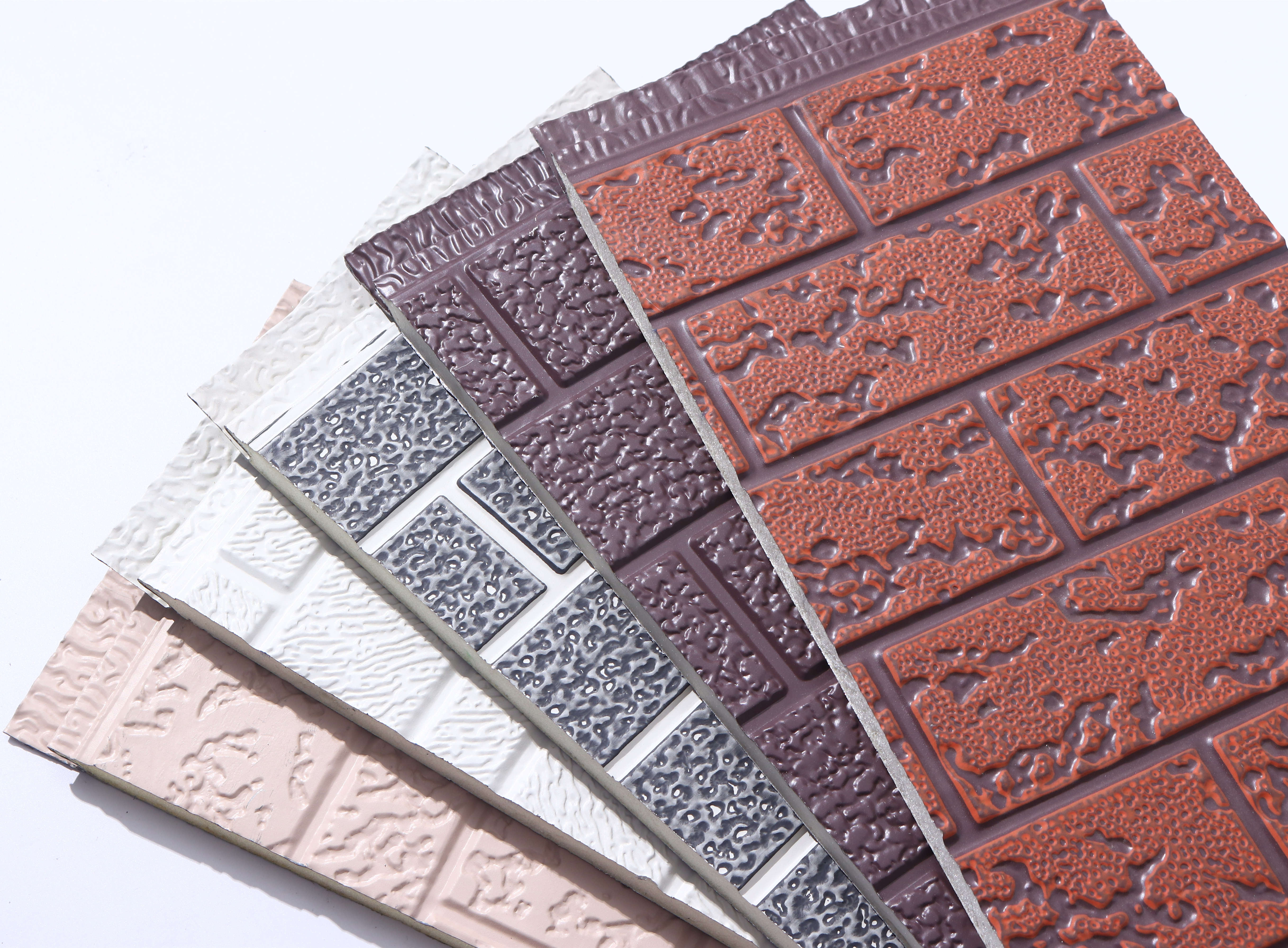 Soft Coating Texture Metal Wall Panel Metal Panel Board